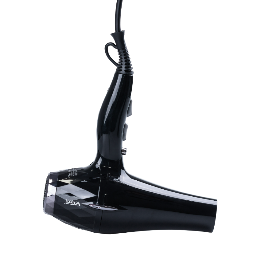 Фен для волосся VGR V-413 з двома концентраторами Чорний (29871399) - фото 3 Фен для волосся VGR V-413 з двома концентраторами Чорний (29871399) - фото 3