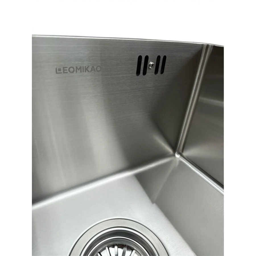 Мийка для кухні LEOMIKAO NARA 400-U IN нержавіюча сталь (523344) - фото 4