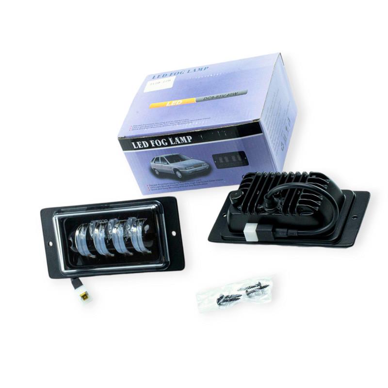 Фара противотуманная BLASKAR 2110-2115 LED 40W 7 диодных элементов металлический корпус 2 шт. (2684162761)