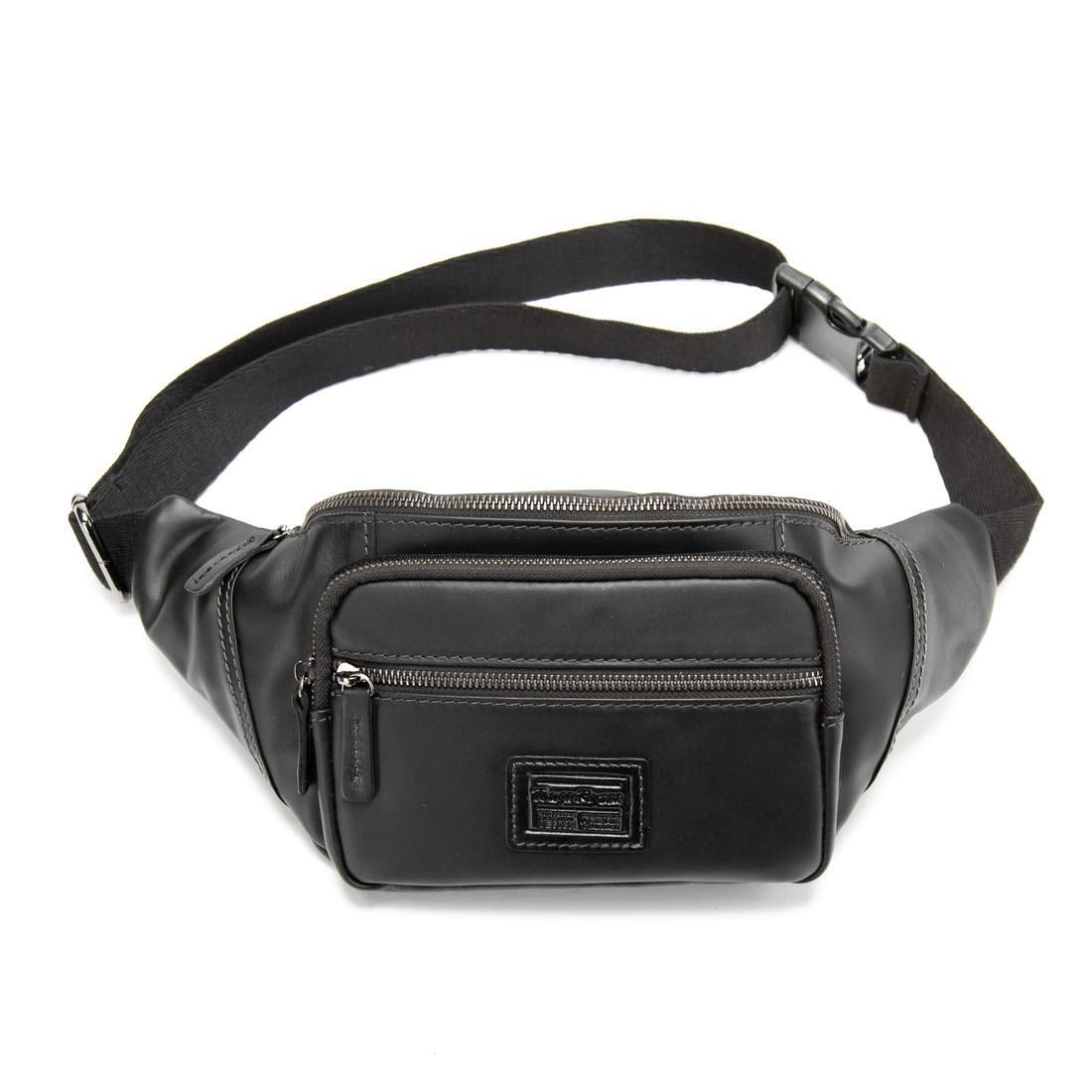 Поясная сумка мужская Royal Bag RR-7143-4A Черный (7603)