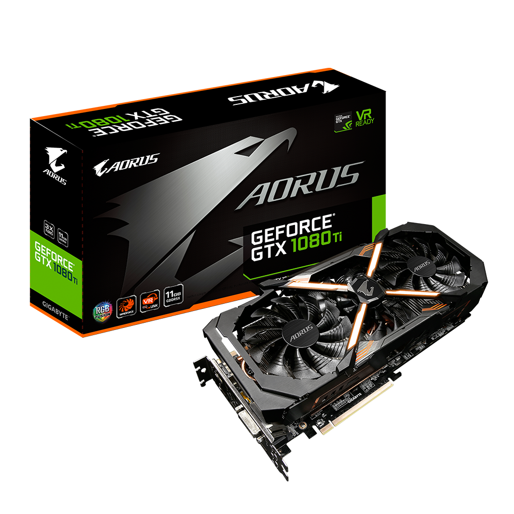 Відеокарта Gigabyte GeForce GTX 1080 Ti AORUS 11G