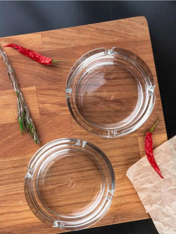 Попільничка для сигарет скляна з прорізами 10 5x3 5 см - фото 7 Попільничка для сигарет скляна з прорізами 10 5x3 5 см - фото 7