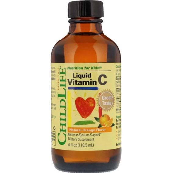 Вітамін C ChildLife Essentials Liquid Vitamin C 4 ун. 118,5 мл Natural Orange Flavor (CDL10200)