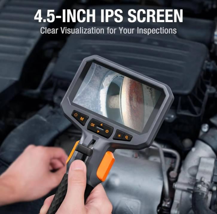 Ендоскоп керований Teslong TD450S 8,5 мм 2 камери (1276) - фото 5 Ендоскоп керований Teslong TD450S 8,5 мм 2 камери (1276) - фото 5