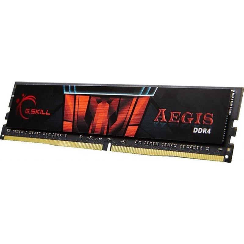 Оперативна пам'ять G.Skill Aegis DDR4 8 Гб 3000 МГц Black/Red (F4-3000C16S-8GISB) - фото 2
