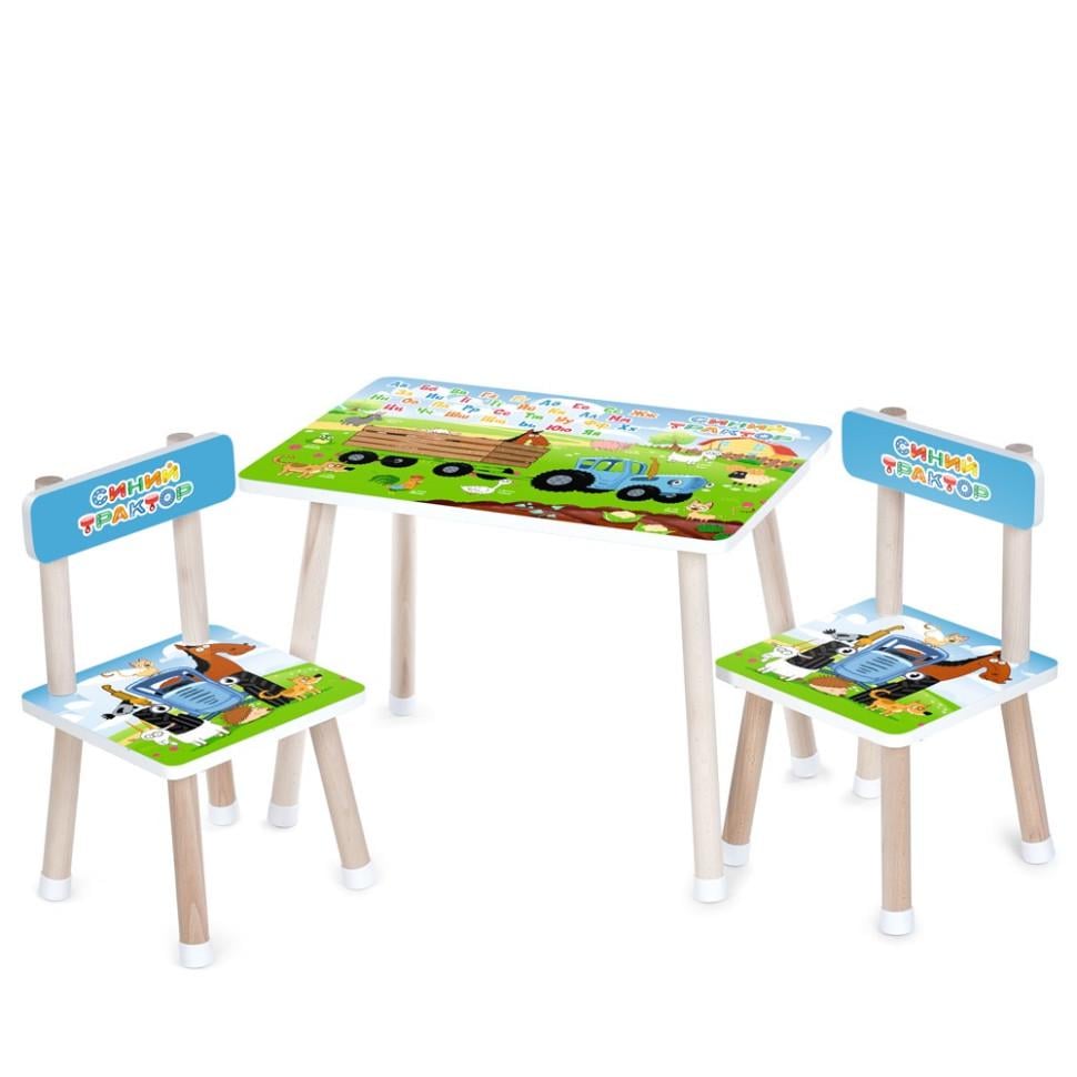 Стіл дитячий Bambi комбінований 60х40 см Зелений (KL-154-R-161)