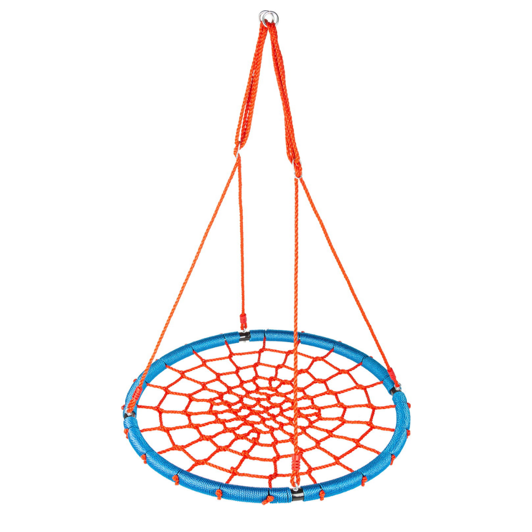 Гойдалка-гніздо садова Outtec XXL Синьо-червоний - фото 3