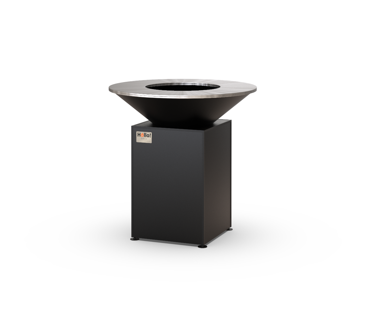 Гриль-мангал барбекю закритого типу Smoke House Holla Grill Black (600006)