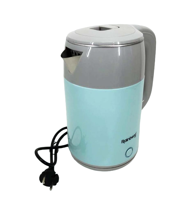 Электрочайник дисковый Rainberg RB-2244 2 л Голубой (14073989) - фото 2 Электрочайник дисковый Rainberg RB-2244 2 л Голубой (14073989) - фото 2