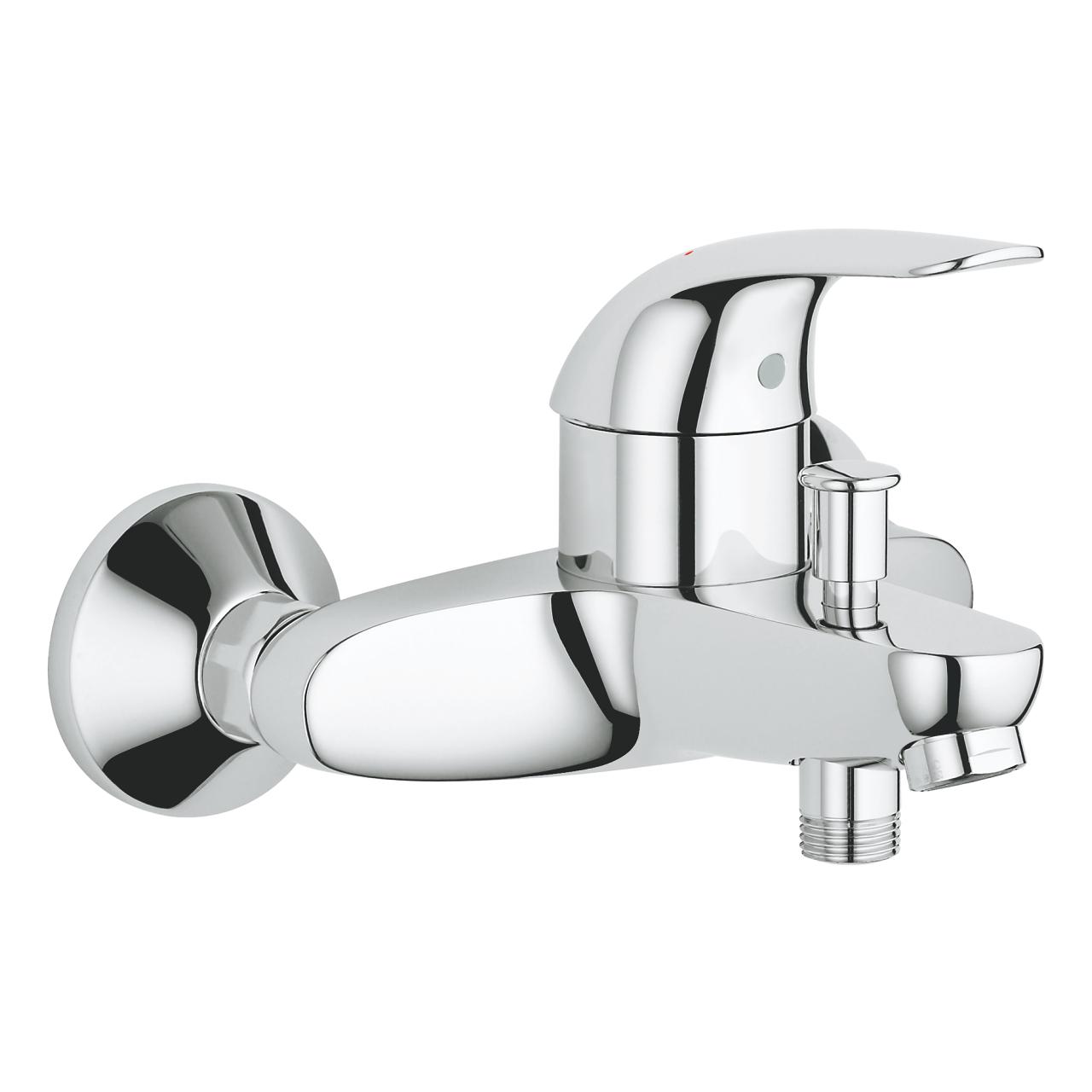 Смеситель для ванны Grohe Euroeco 32743000 CV032445 однорычажный Хром (176276)