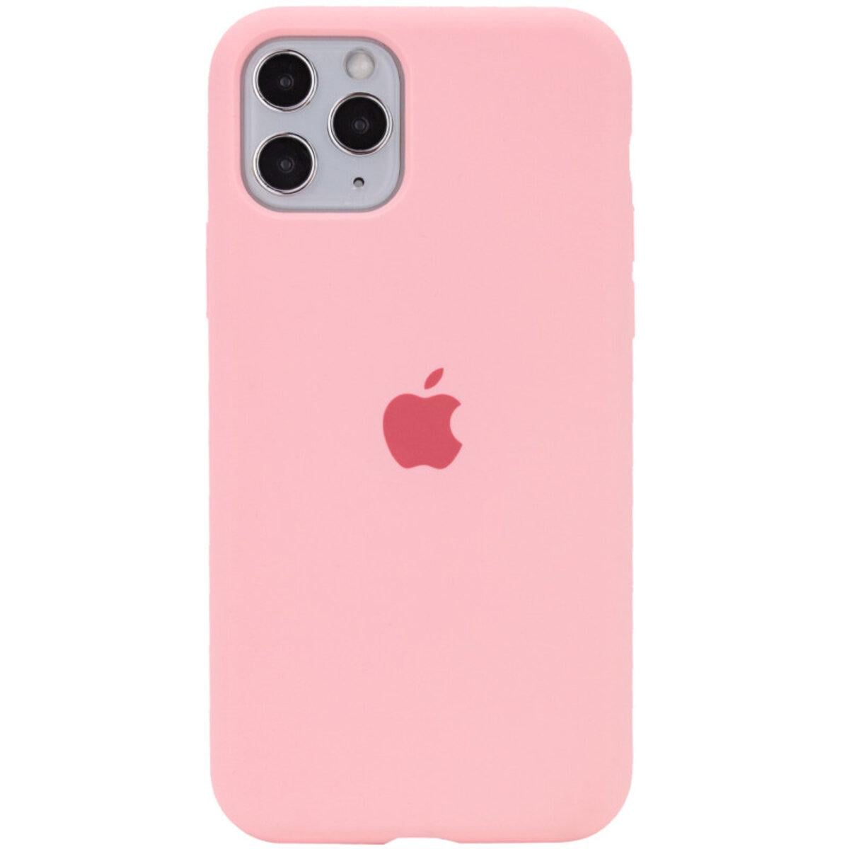 Противоударный чехол Silicone Full Case AA Open Cam для Apple iPhone 11 Pro Pink