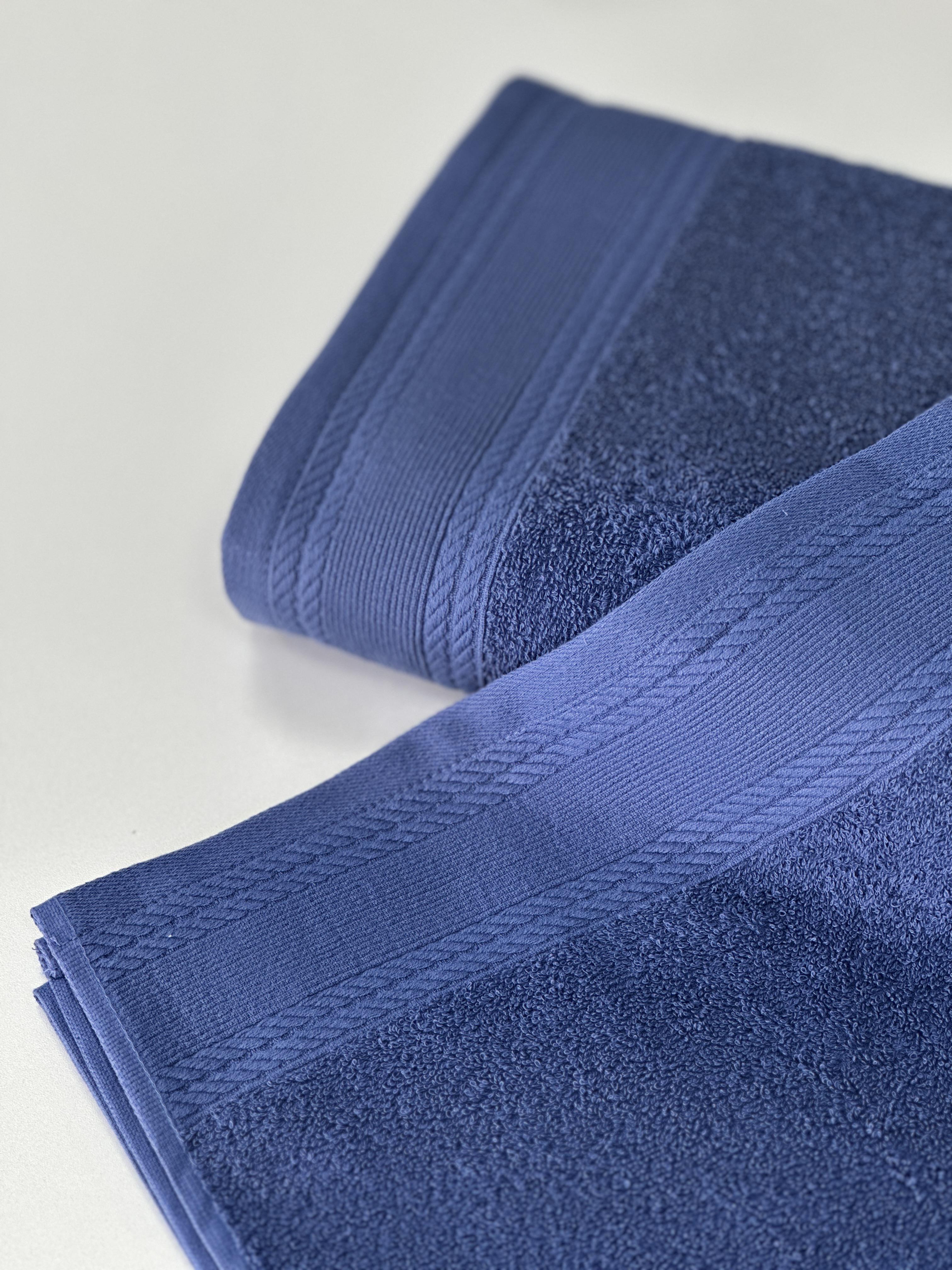 Полотенце махровое Легкий бриз 450 г/м2 100% хлопок 50х90 см Синий - фото 3 Полотенце махровое Легкий бриз 450 г/м2 100% хлопок 50х90 см Синий - фото 3