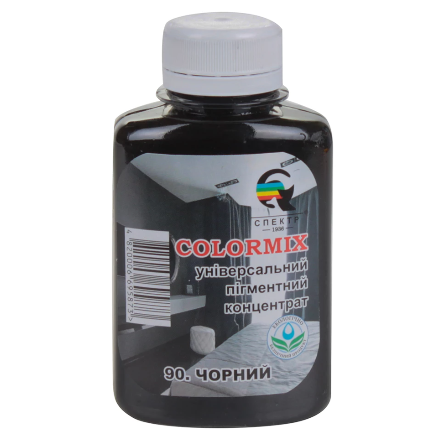 Пигментный концентрат Спектр Colormix Черный 90 100 мл (X-2310) Пигментный концентрат Спектр Colormix Черный 90 100 мл (X-2310)