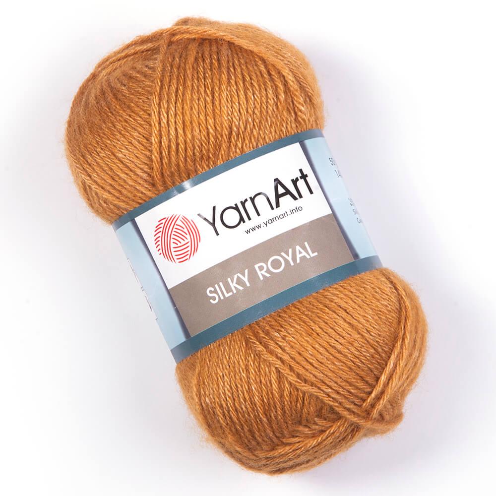 Пряжа YarnArt Silky Royal 445 Охра (6179)