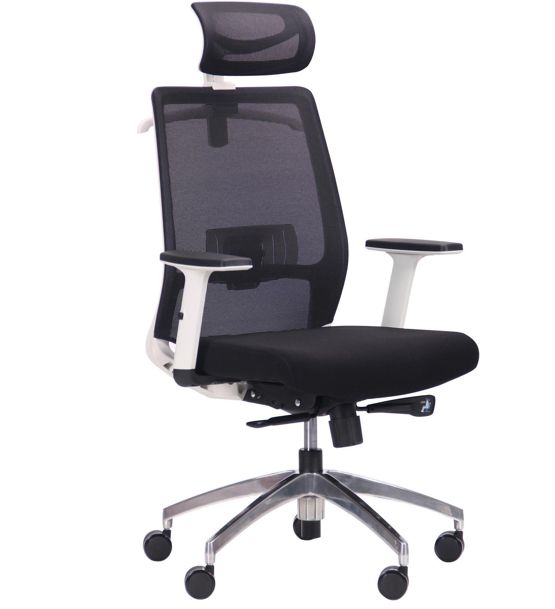 Офисное кресло AMF Install 1060+160x630x630 Алюминий/Черный