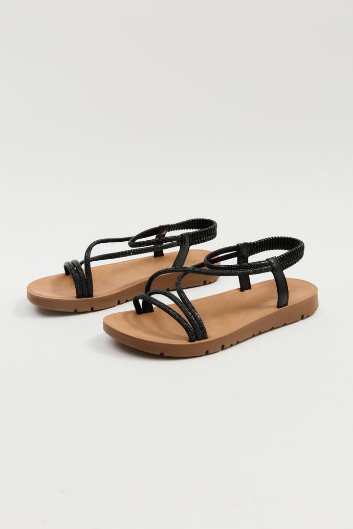 Босоніжки жіночі ALLSY 198417 р. 38 Чорний (21358_38)