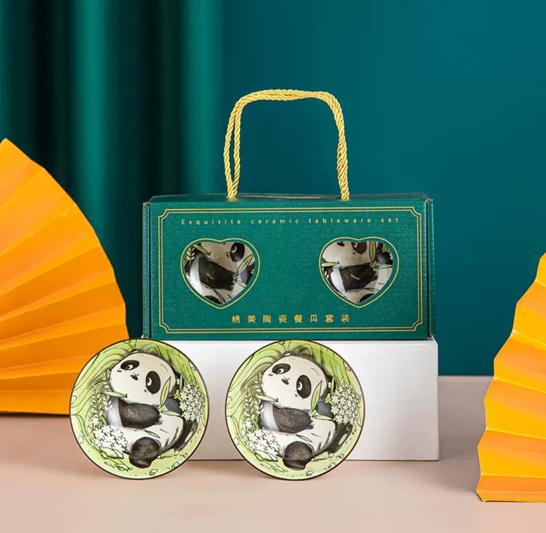 Набор подарочный тарелок керамических 2 шт. (2451616674)