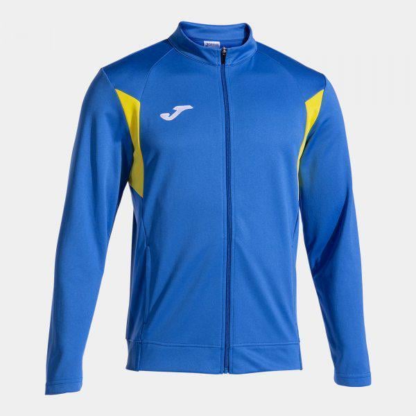 Олімпійка JOMA 103316.709 WINNER III FULL ZIP SWEATSHIRT XS Royal Yellow (8445954513275)