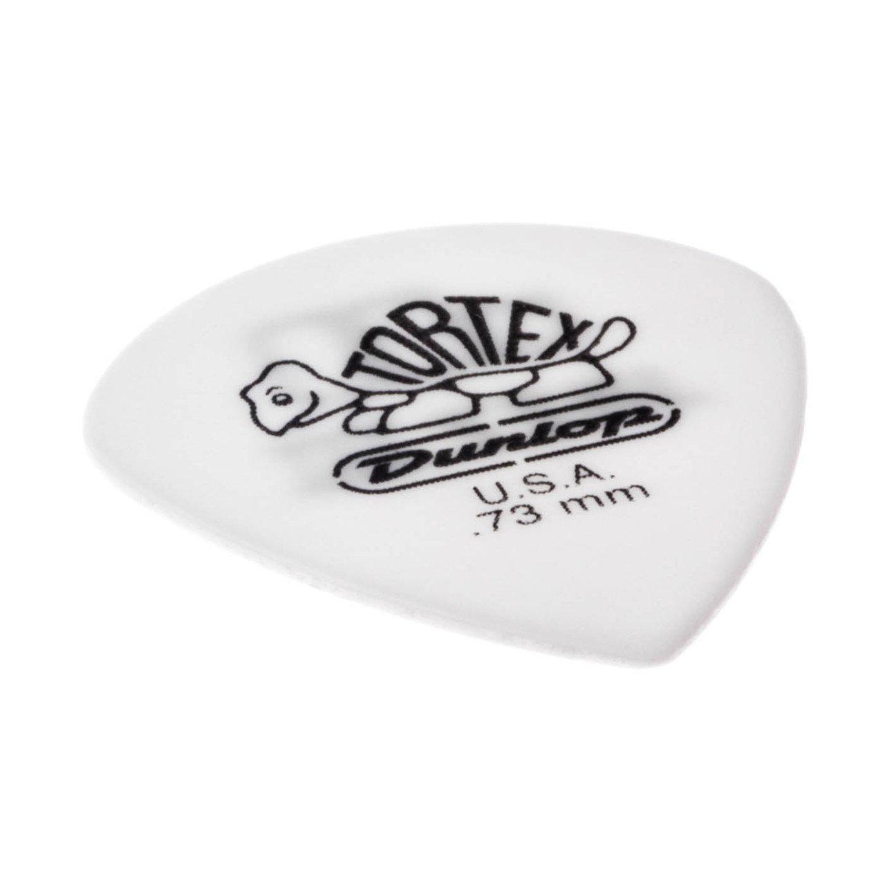 Медіатор Dunlop 478P.73 Tortex White Jazz III 0,73 мм 12 шт. (125378) - фото 2