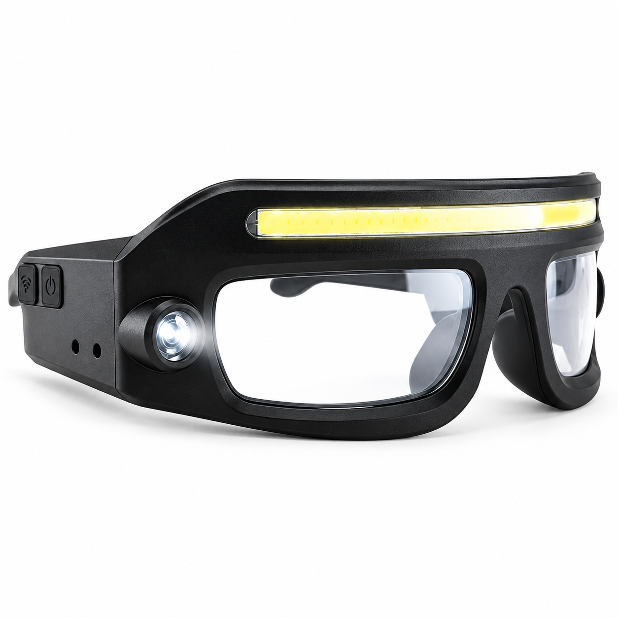 Очки с подсветкой LED и фонариком 800 мА/ч с Type-C IPX4