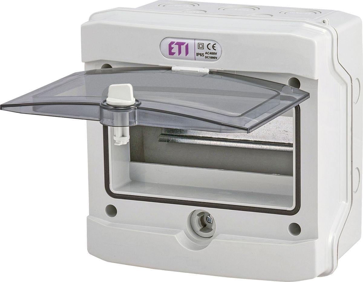 Щит ETI пластиковый на 8 автоматов для наружного монтажа ECH 8G IP65 (001101061)