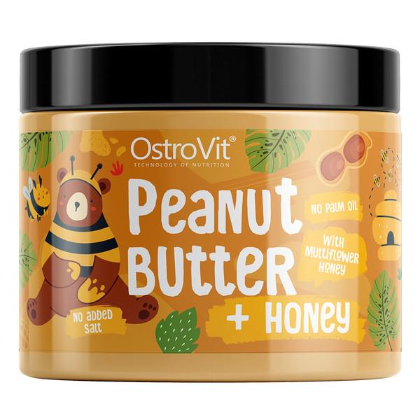 Арахисовая паста OstroVit Peanut Butter + Honey 500 г
