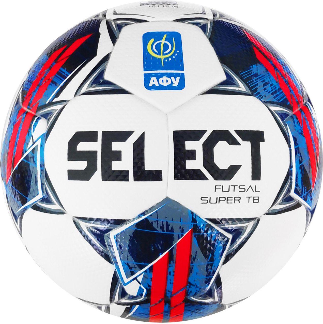 М'яч футзальний Select Futsal Super Tb Fifa Quality Pro V22 Афу 361346-013 р. 4 Біло-червоний