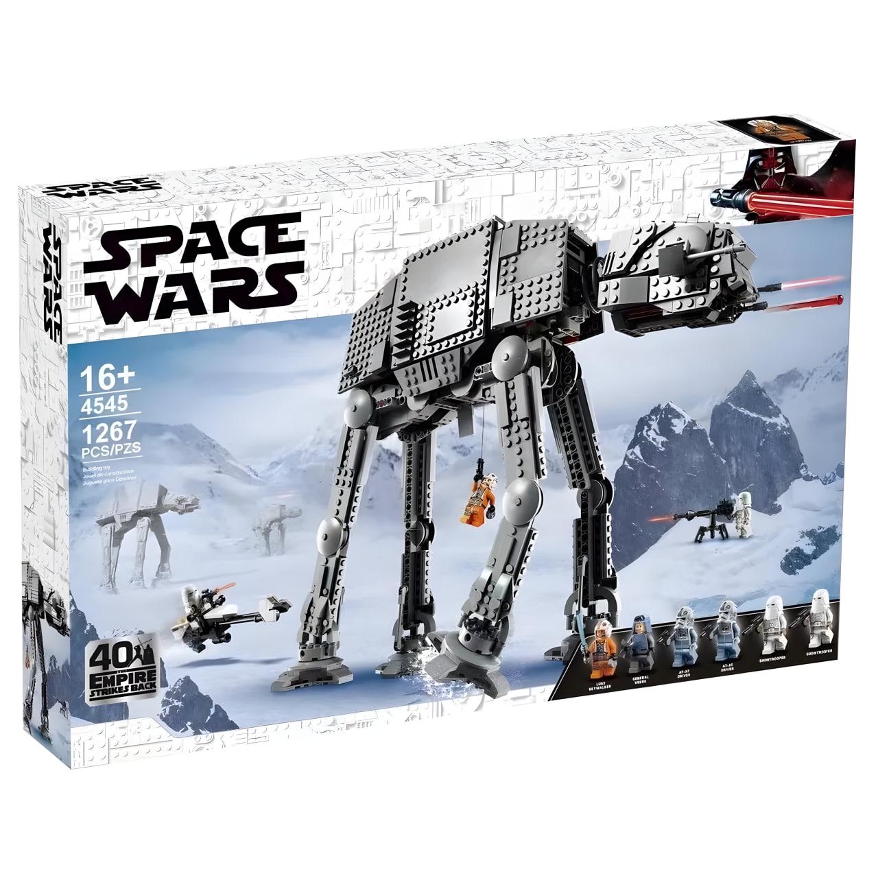 Конструктор детский Star Wars Шагоход AT-AT 1267 дет. (4545) - фото 2 Конструктор детский Star Wars Шагоход AT-AT 1267 дет. (4545) - фото 2