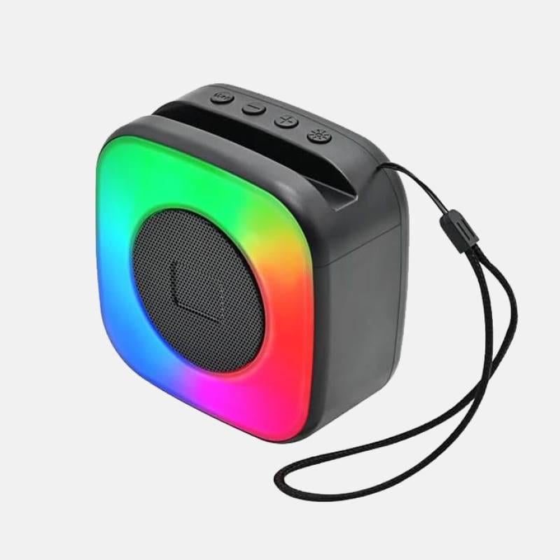Колонка портативная SPS LX-01 c RGB подсветкой и подставкой для телефона