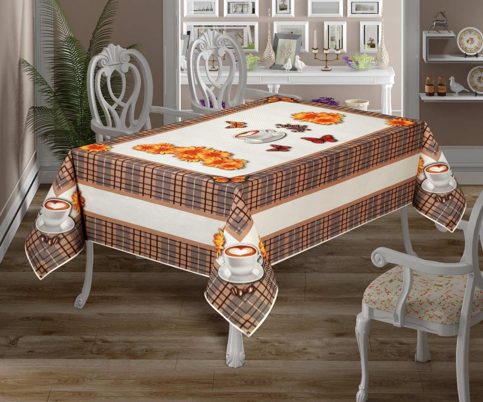 Скатерть Sagol Print 160x220 Coffee (CN10845)
