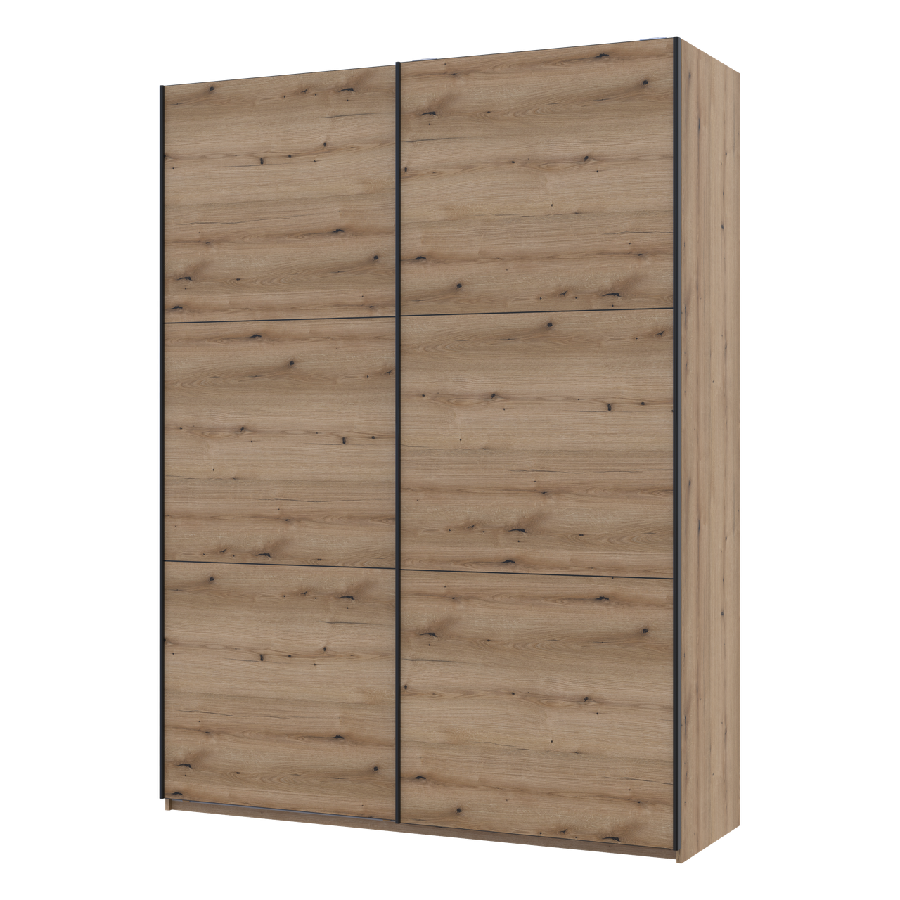 Шкаф-купе Doros G-Caiser 2 ДСП 3 части 180х60х240 смДуб Эвок (80737748)