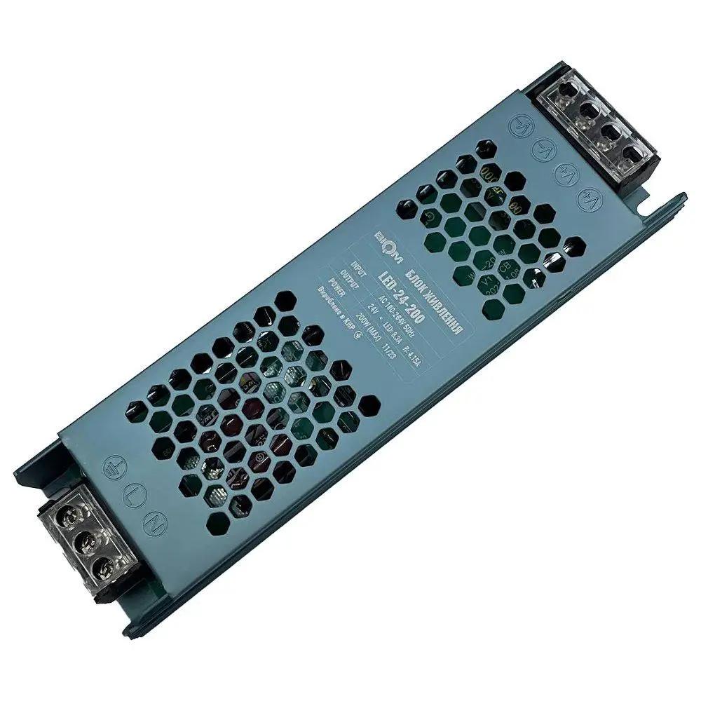 Блок питания Biom DC24 металлический узкий 200W 8,3А (LED-24-200/27774182)