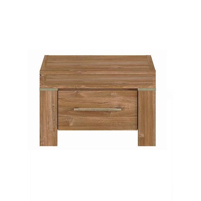Тумба прикроватная Gerbor 1s Герман из ДСП с выдвижным ящиком Дуб Стирлинг (5510)