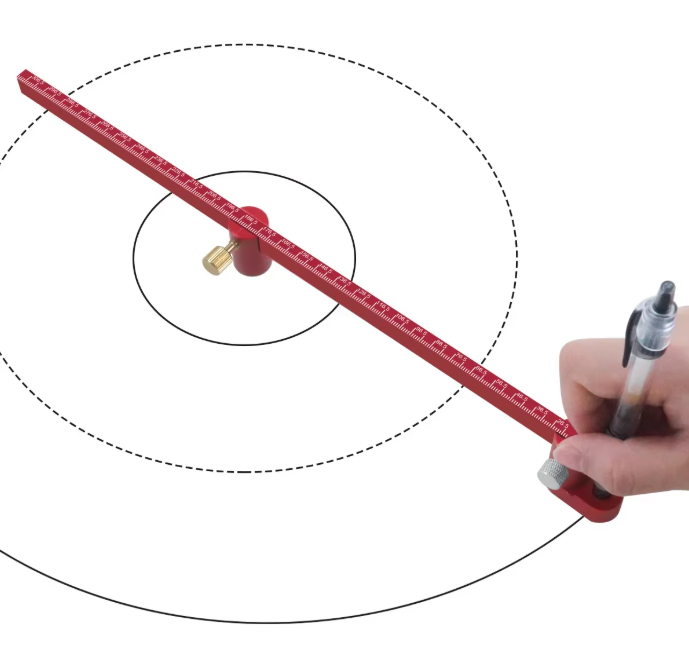 Циркуль регулируемая линейка для чертежа круга с фиксированной точкой 320 мм (1005007145753494) - фото 8 Циркуль регулируемая линейка для чертежа круга с фиксированной точкой 320 мм (1005007145753494) - фото 8
