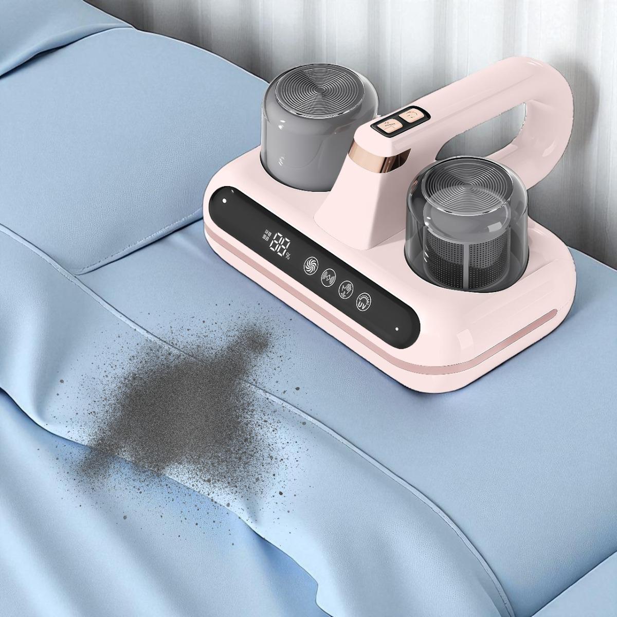 Пилосос ручний аккумуляторний для матраців та килимів Рожевий (VEN-1176P) - фото 5 Пилосос ручний аккумуляторний для матраців та килимів Рожевий (VEN-1176P) - фото 5