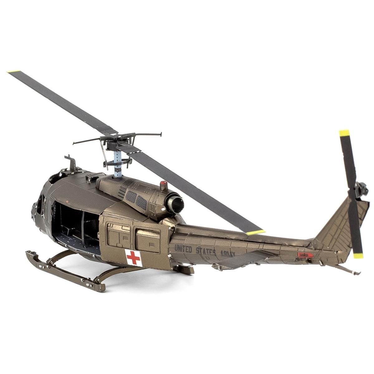 Конструктор металлический Metal Earth UH-1 Huey Helicopter ME1003 3D - фото 5