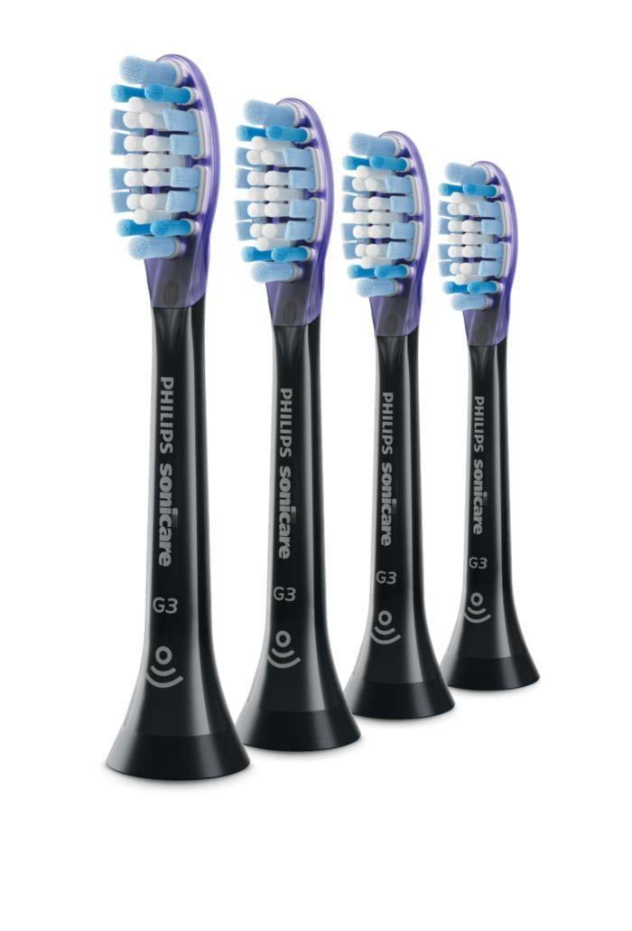 Насадка сменная для зубных щеток Philips Sonicare Premium Gum Care HX9054 G3 4 шт. Black