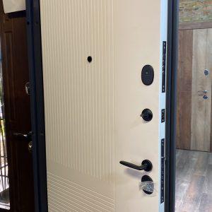 Дверь входная Redfort Карат 860х2040 мм Муссонное дерево/Белый матовый (23321579) - фото 6