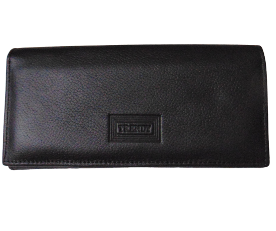 Кошелек женский из натуральной кожи Trendy A0001 Черный (1691159872)