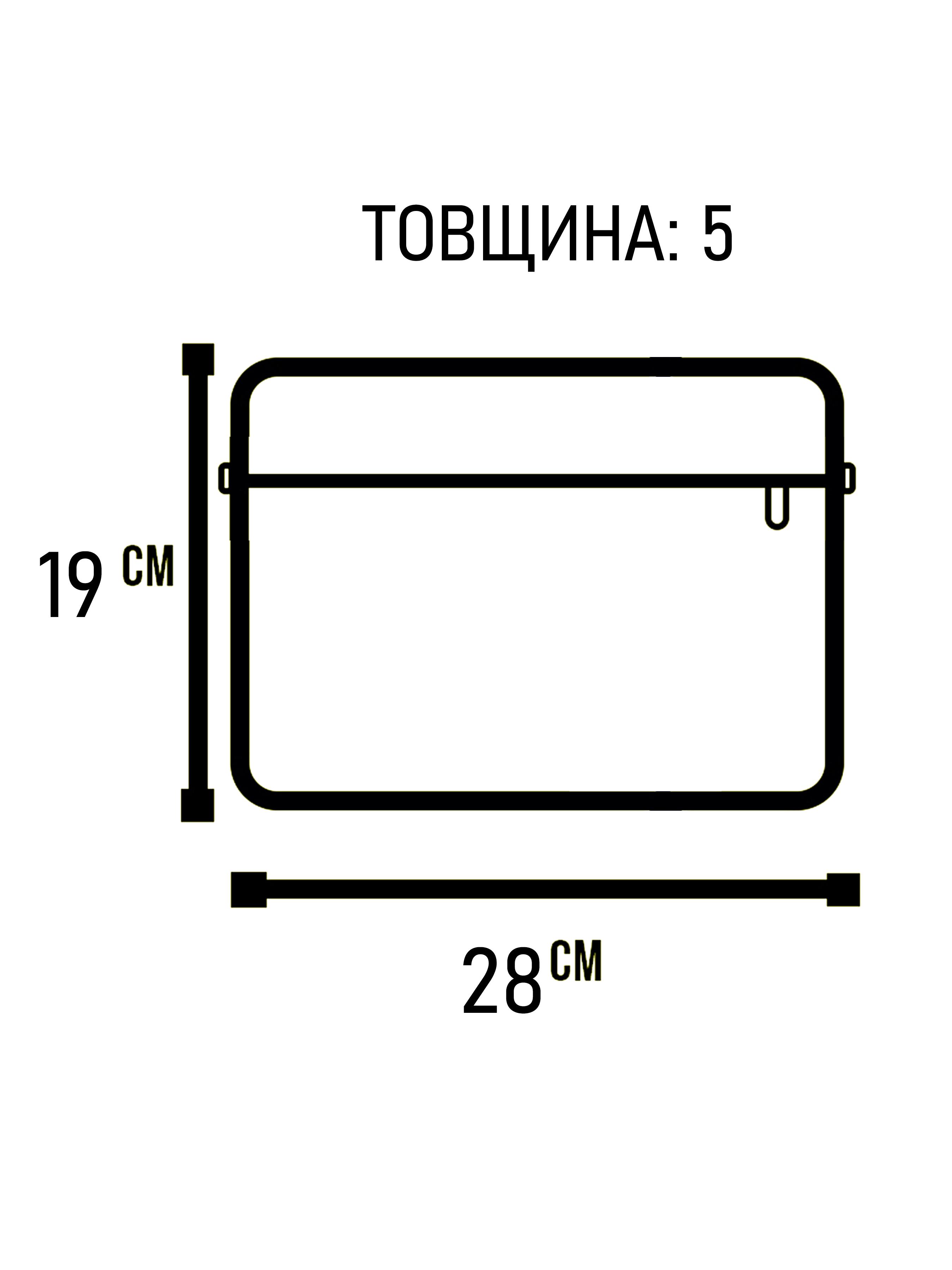 Сумка нагрудна Custom Wear Чорний (287) - фото 9