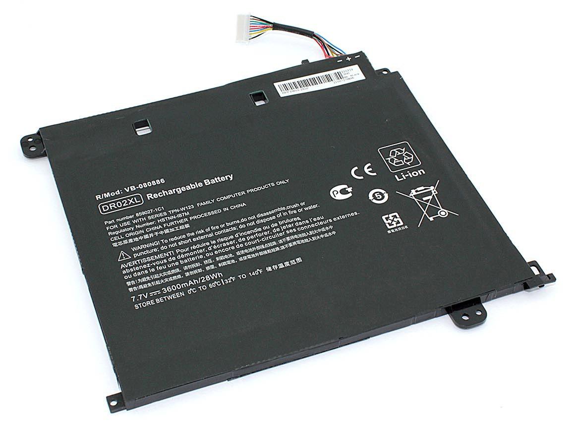Аккумулятор для ноутбука HP DR02XL Chromebook 11 G5 7,7 V 3600 mAh (080886)