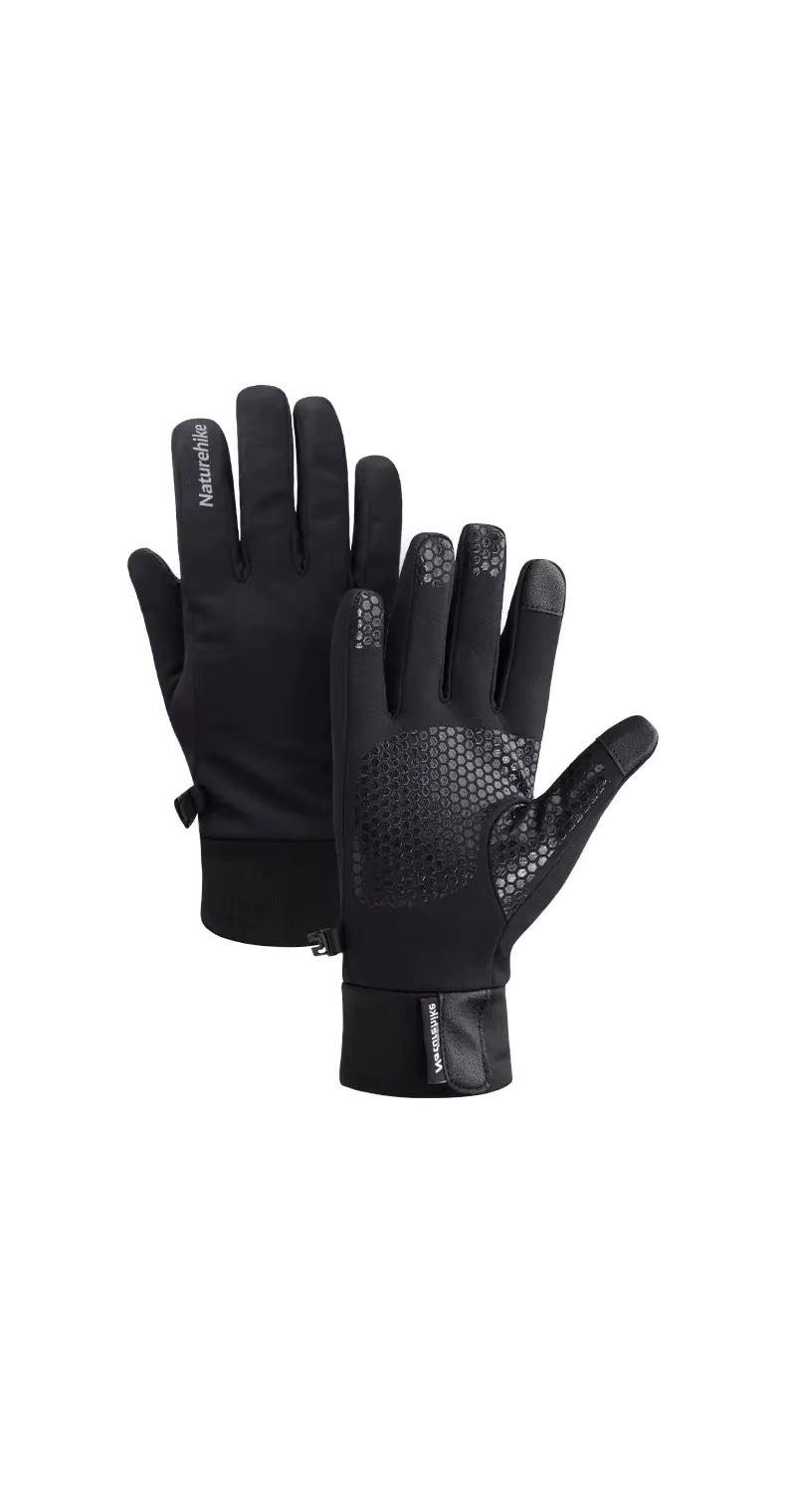 Перчатки зимние унисекс для мотоциклистов/лыжников/рыбаков Naturehike GL-05 XL Black (NH19S005-T)