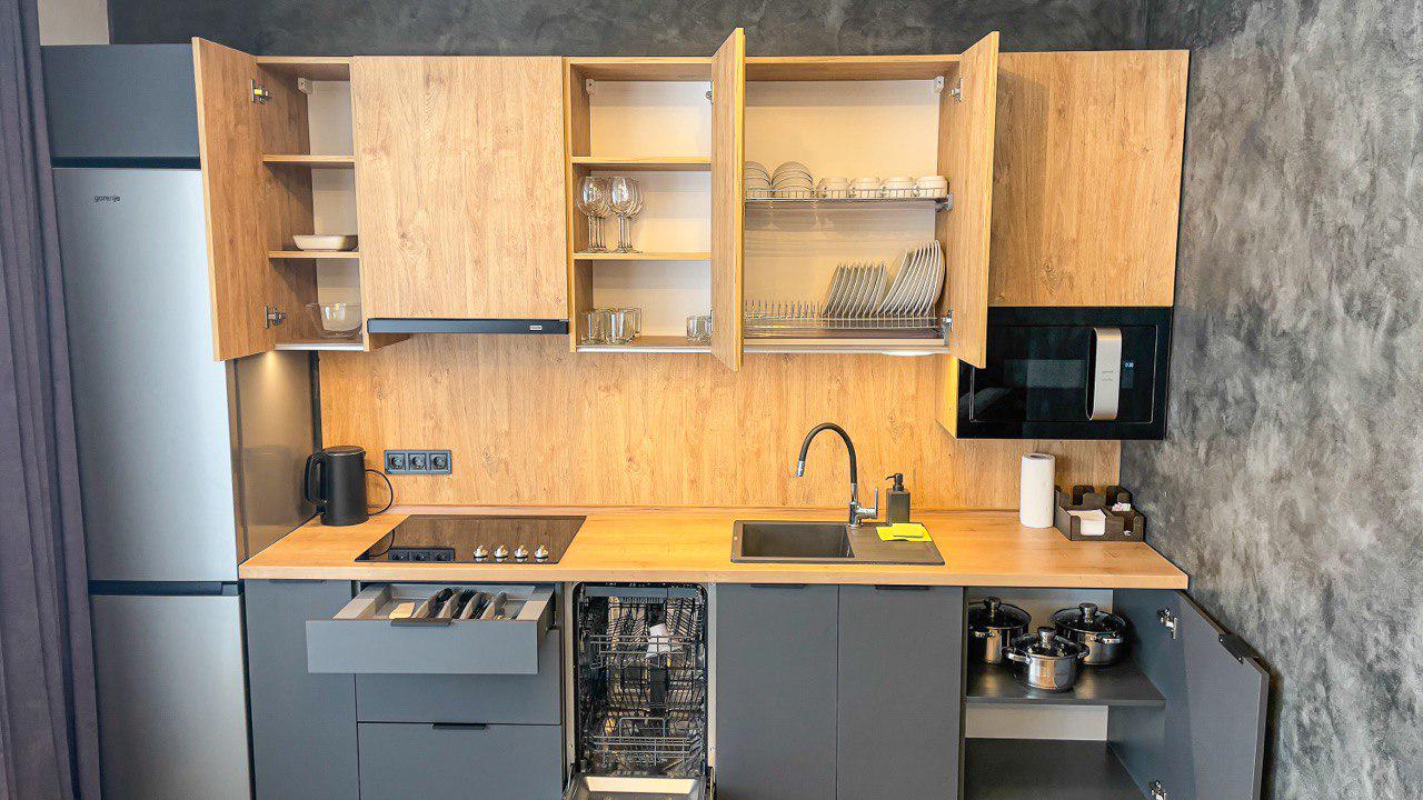 Кухня 2150х2850х600 мм (EAN-31) - фото 3 Кухня 2150х2850х600 мм (EAN-31) - фото 3