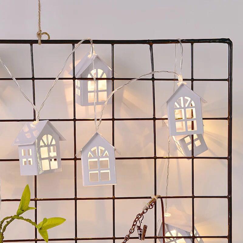 Гірлянда Будиночки 2 м 10 LED ламп на батарейках Жовтий (2035887253) - фото 2 Гірлянда Будиночки 2 м 10 LED ламп на батарейках Жовтий (2035887253) - фото 2