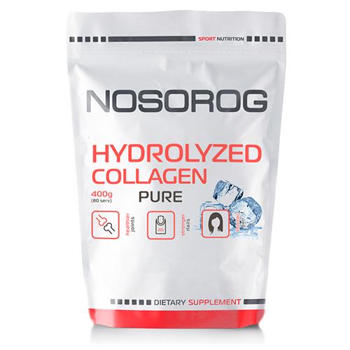 Витамин Гидролизат коллагена Nosorog Nutrition Hydrolized Collagen 400 г (10015-01) - фото 1