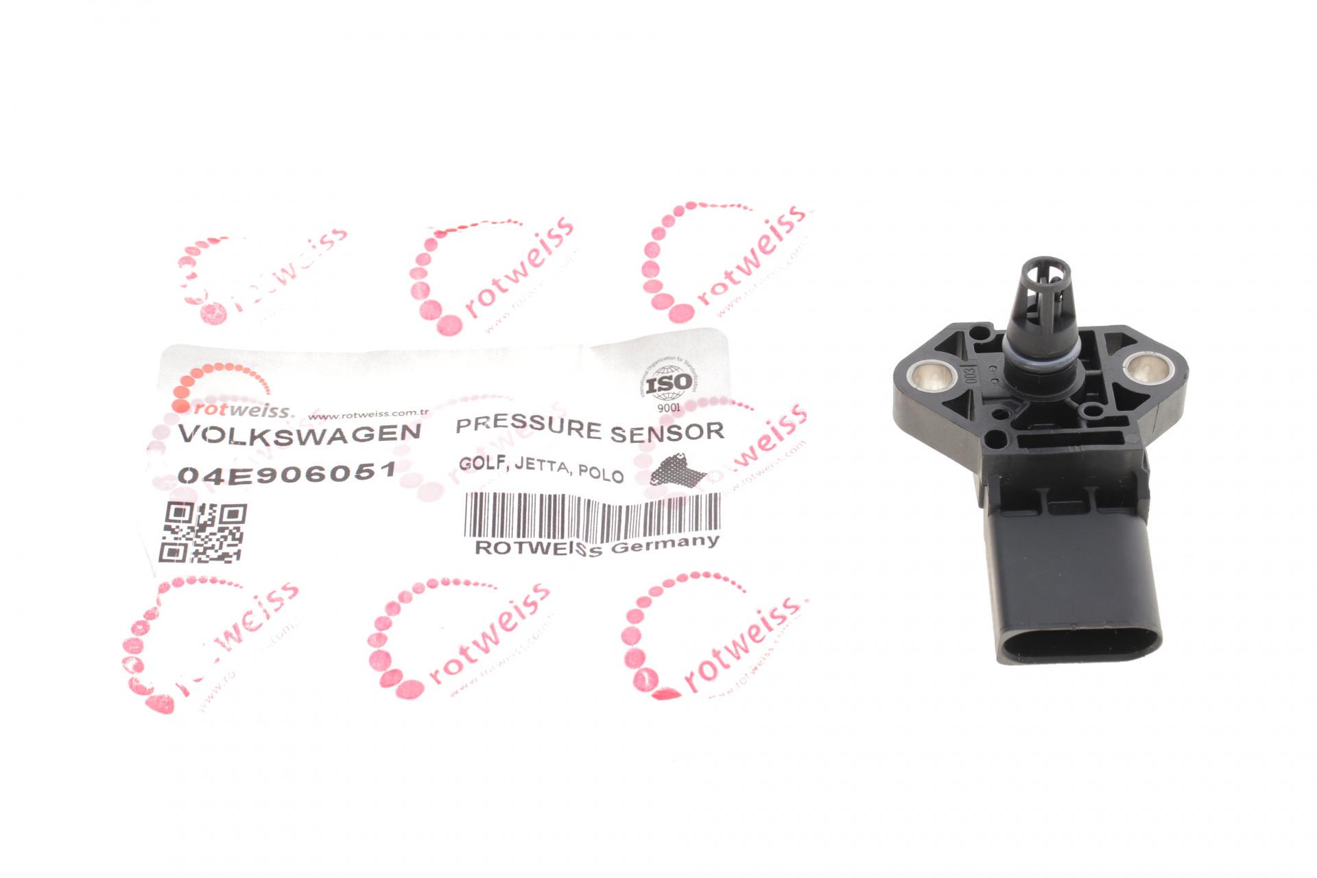 Датчик давления наддува VW Caddy 2,0 TDI 07-10/T5 2,5 TDI (03-09/Crafter 2,5 TDI 06- внутри OE VAG- (04E906051)