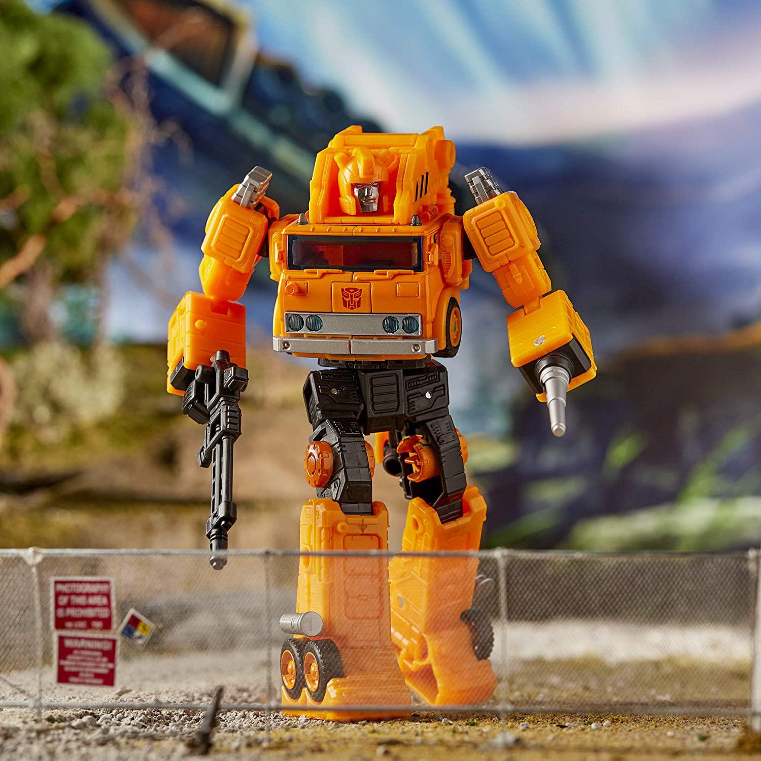 Трансформер Вояджери Офрайз Греппл Transformers Voyager Earthrise Autobot Grapple - фото 8