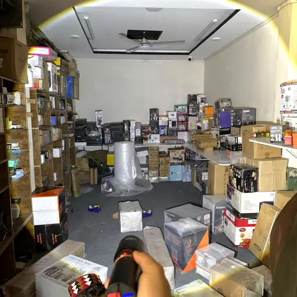 Аккумуляторный фонарик ручной TG CB X53 LASER LED с лазером (X53) - фото 4