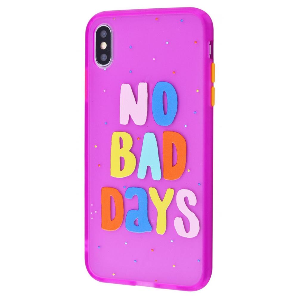 Чехол PRC Acid Colour Print case TPU для iPhone XS Max 04 с рисунком