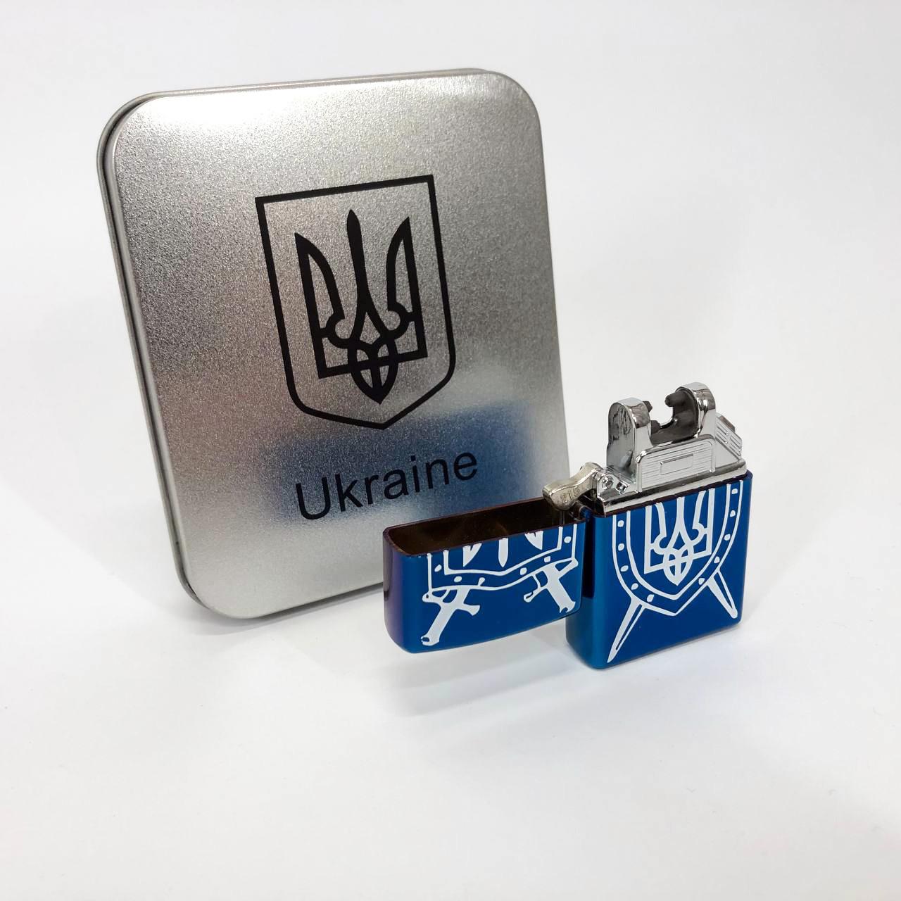 Зажигалка дуговая электроимпульсная USB аккумуляторная Синий (HL-446) - фото 7 Зажигалка дуговая электроимпульсная USB аккумуляторная Синий (HL-446) - фото 7